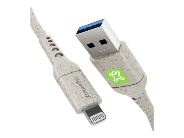 XTREMEMAC Câble biodégradable Lightning MFI Type USB A – 2m