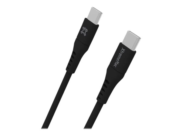 XTREMEMAC Câble USB Type C mâle / mâle – 1.5m Noir
