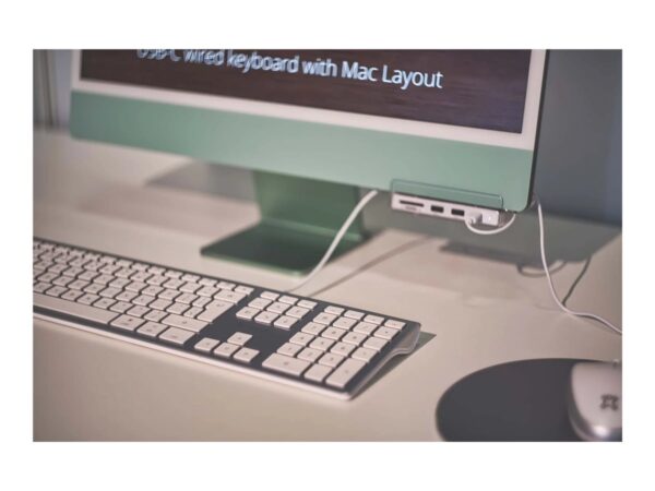 XTREMEMAC Clavier filaire USB type C pour iMac