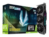 ZOTAC GAMING GEFORCE RTX 3090 TRINITY OC 24Go GDDR6X 384bit 1710/19500 HDCP Three DP HDMI Premium Pack
