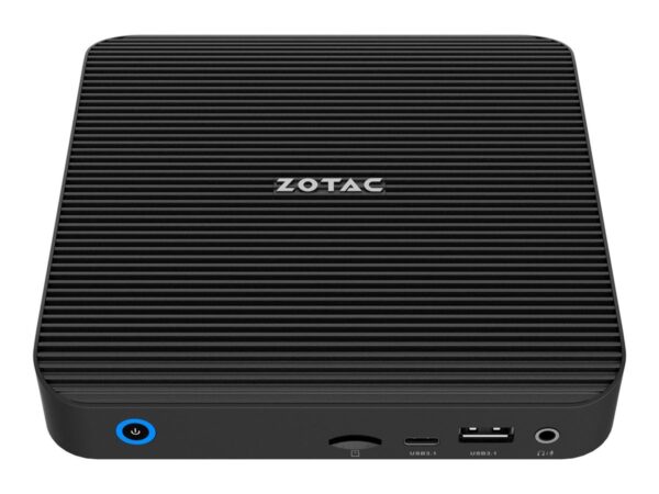 ZOTAC ZBOX CI343 NANO Mini-PC Barebone Intel N100 2xDDR5 SODIMM SATA M.2